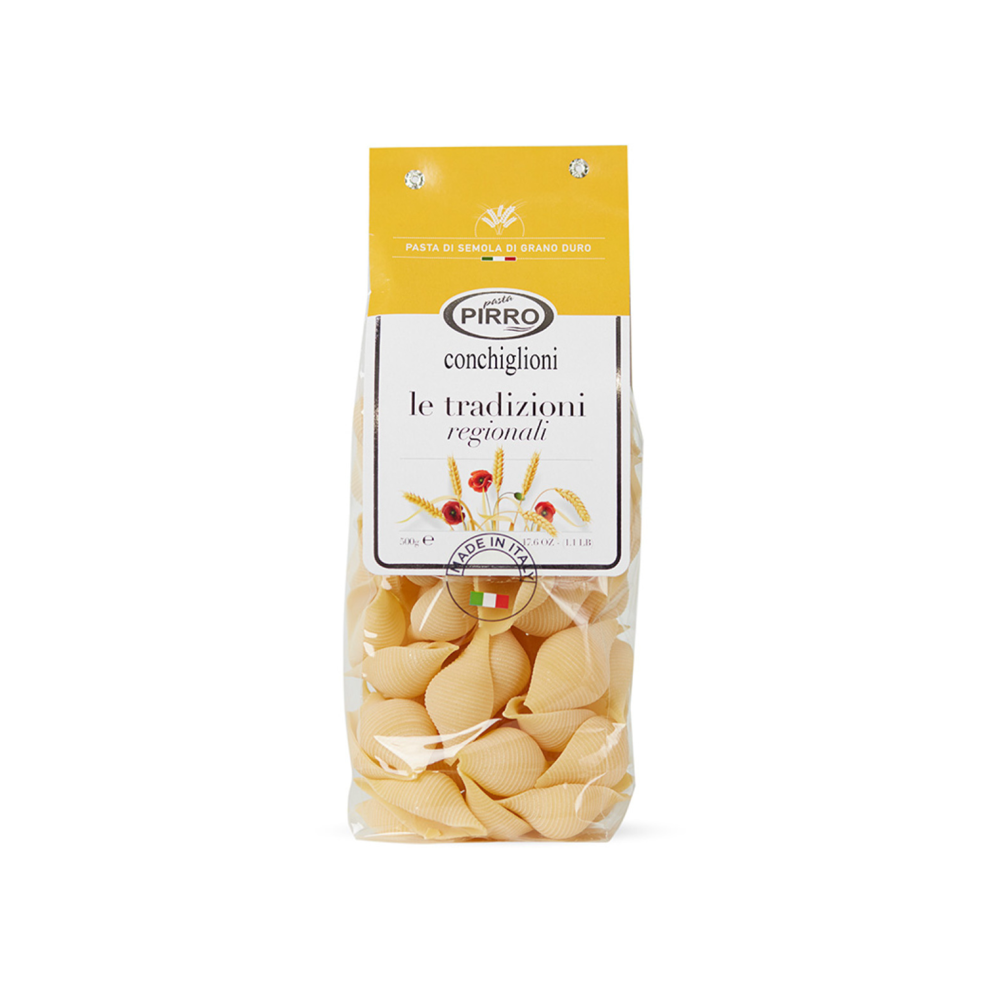 Conchiglioni di Semola Pasta Artigianale 500g / Pasta Pirro