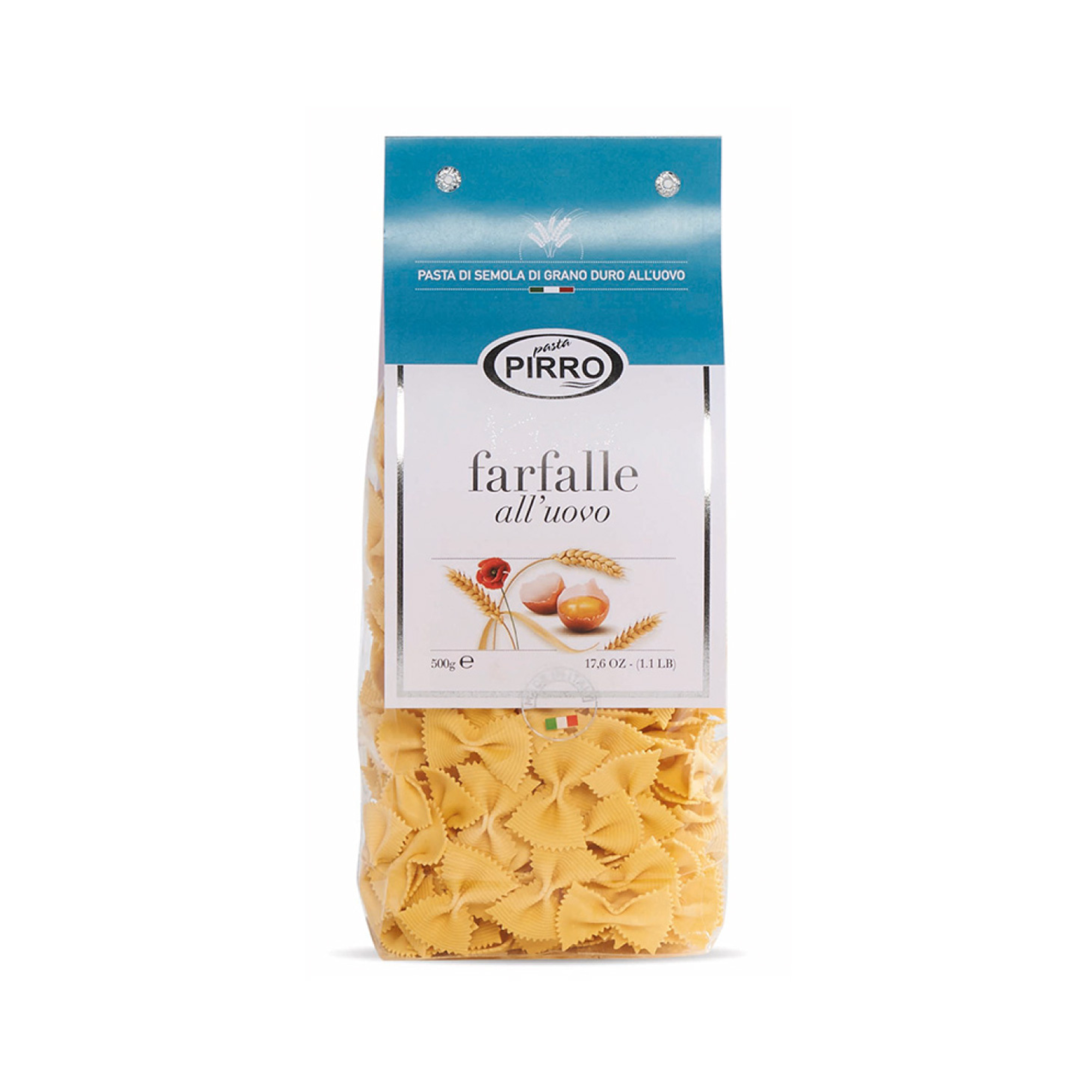 Farfalle all'uovo 500g / Pasta Pirro