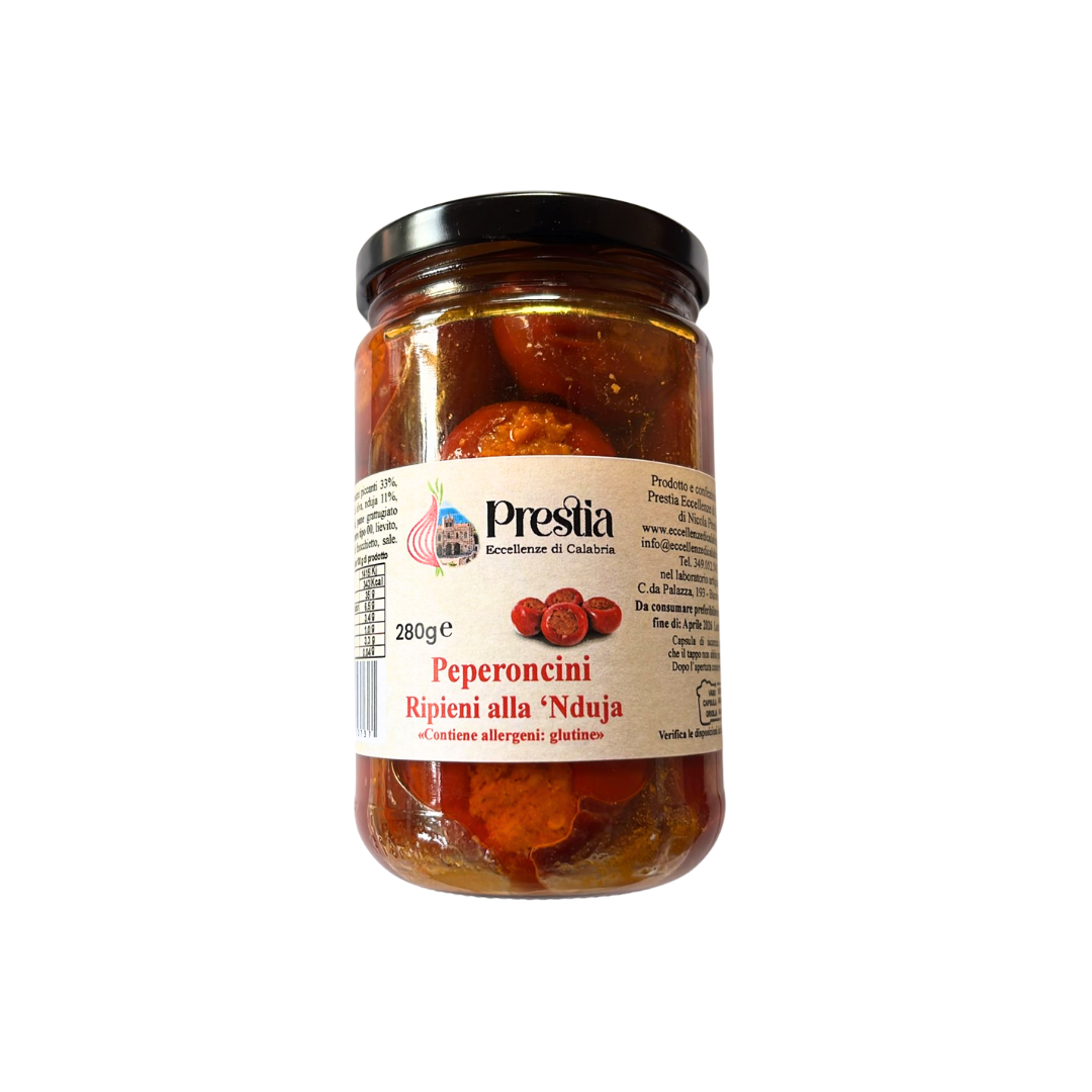 PEPERONCINI RIPIENI ALLA 'NDUJA
