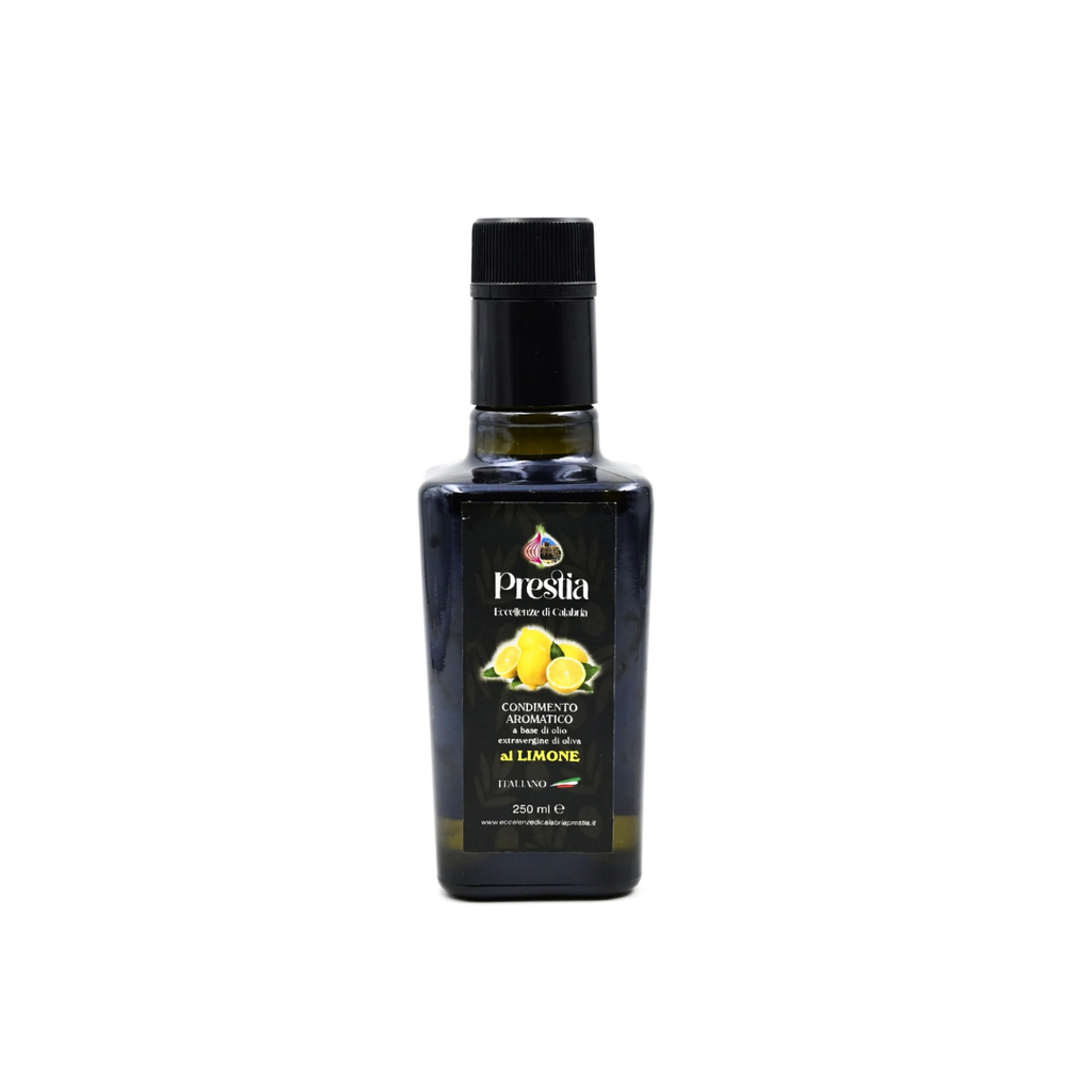 OLIO EXTRAVERGINE DI OLIVA AROMATIZZATO AL LIMONE 250 ML