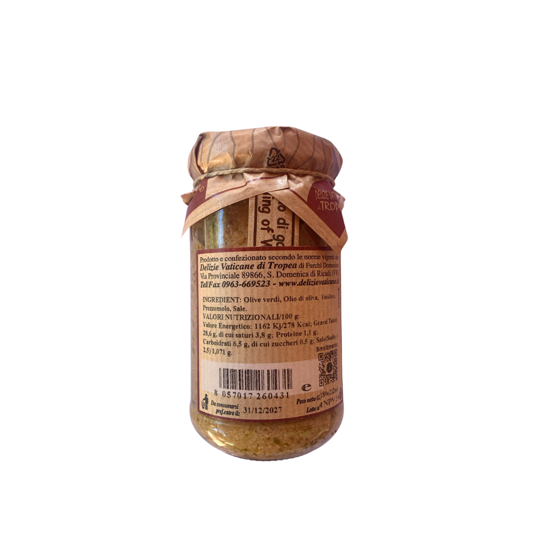 Patè Olive Verdi / Delizie Vaticane